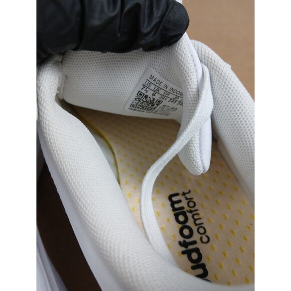 USED adidas Women’s Grand Court 2.0 White Tennis Sneakers Size 7.5 - Picture 4 of 6